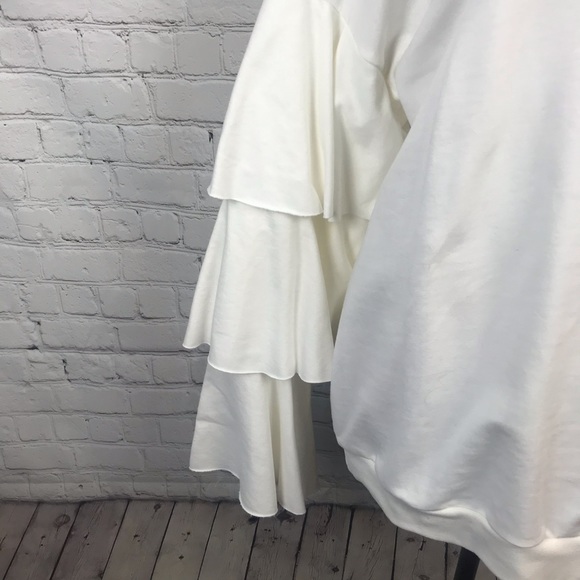[Cents of Style] Hello Ruffled Sleeve Blouse - Picture 3 of 8